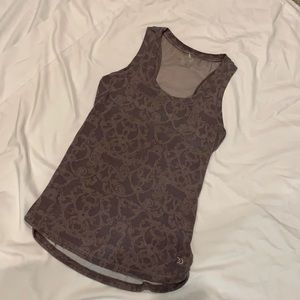 CALIA Racer back top. Purple lightly worn Size S